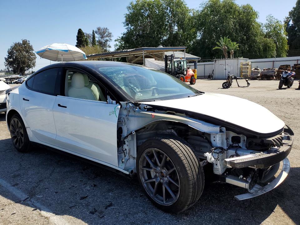 Продажа на аукционе авто 2022 Tesla Model 3, vin: 5YJ3E1EB6NF258594, номер лота: 79205685