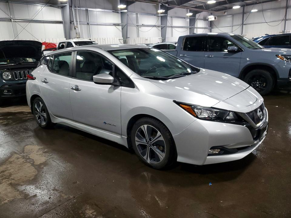 2018 Nissan Leaf მანქანა იყიდება აუქციონზე, vin: 1N4AZ1CP9JC314583, აუქციონის ნომერი: 47082946