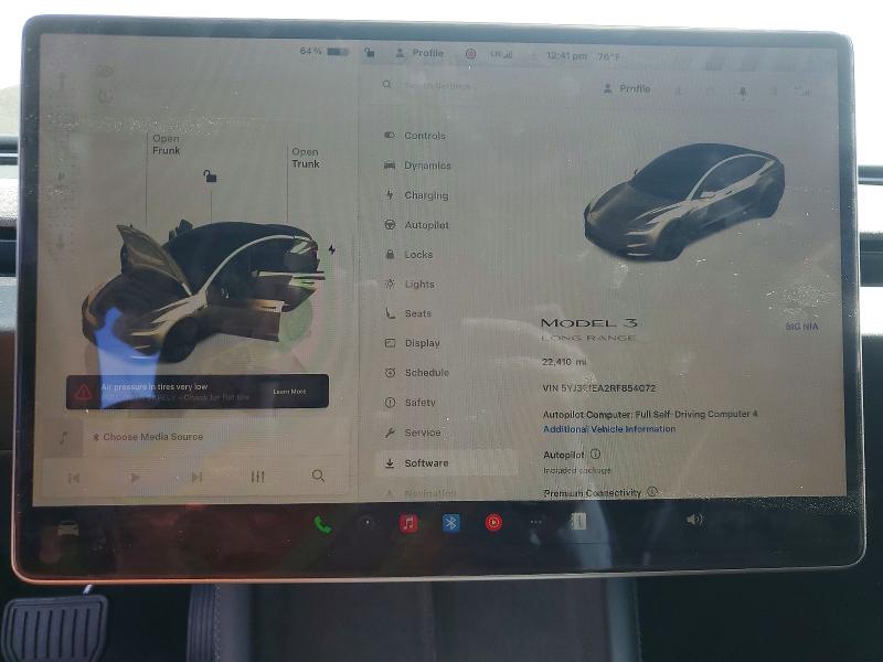 Продаж на аукціоні авто 2024 Tesla Model 3, vin: 5YJ3E1EA2RF854072, номер лоту: 79650205