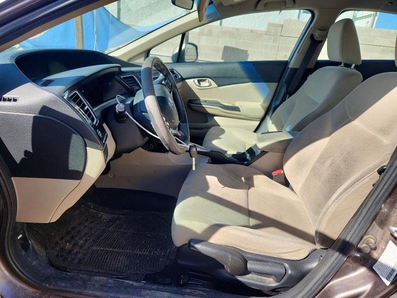 Продаж на аукціоні авто 2013 Honda Civic, vin: 2HGFB2F51DH547445, номер лоту: 45592286
