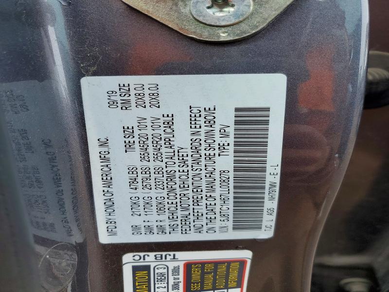 Продажа на аукционе авто 2020 Acura Rdx, vin: 5J8TC1H67LL008278, номер лота: 46055396