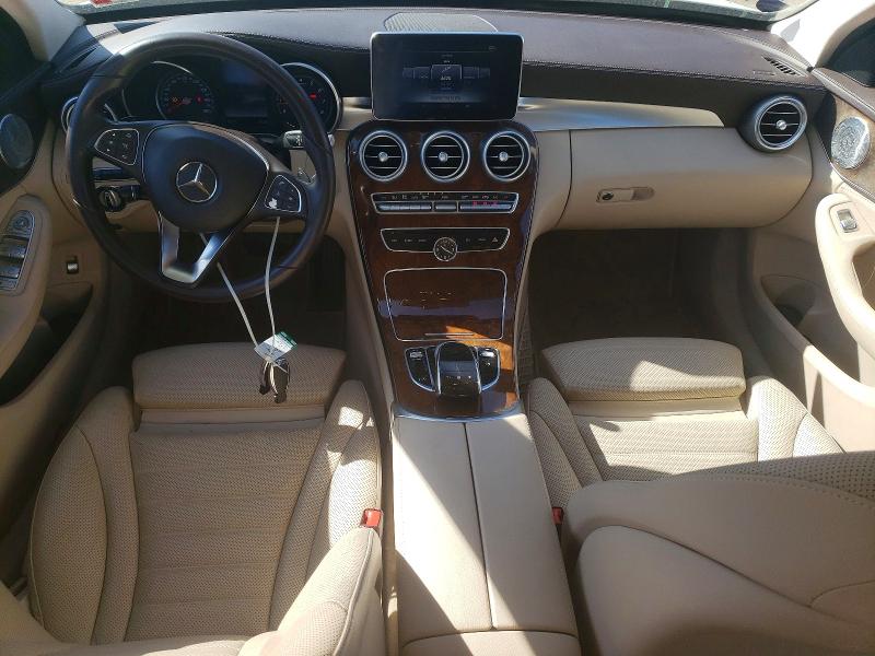 46881026 :رقم المزاد ، 55SWF4JB8GU120834 vin ، 2016 Mercedes-benz C مزاد بيع
