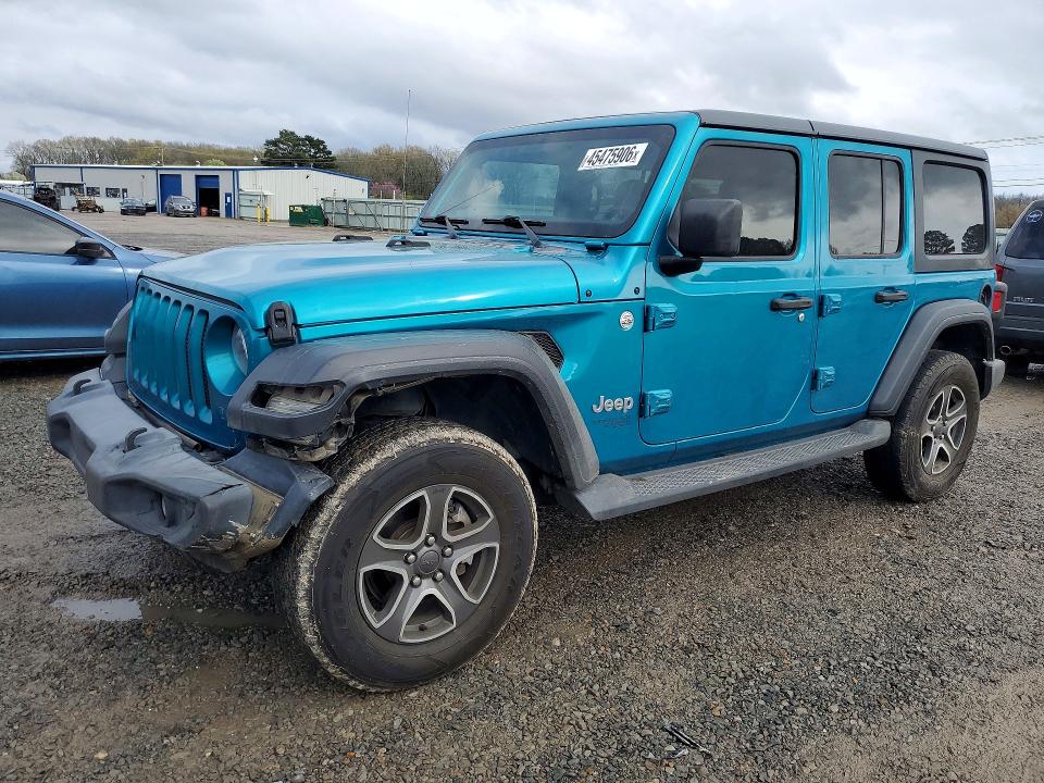 Aukcja sprzedaży 2020 Jeep Wrangler Unlimited, vin: 1C4HJXDG0LW206937, numer aukcji: 45475906