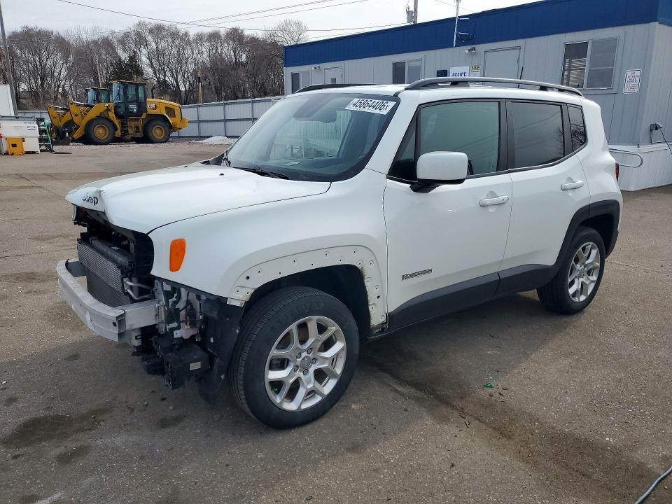 45864406 :رقم المزاد ، ZACCJBBB6JPH12223 vin ، 2018 Jeep Renegade مزاد بيع