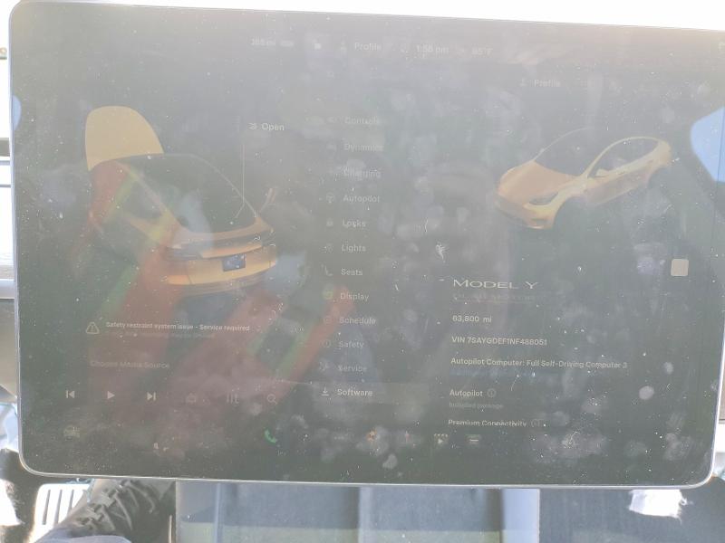 Aukcja sprzedaży 2022 Tesla Model Y, vin: 7SAYGDEF1NF488051, numer aukcji: 47433406