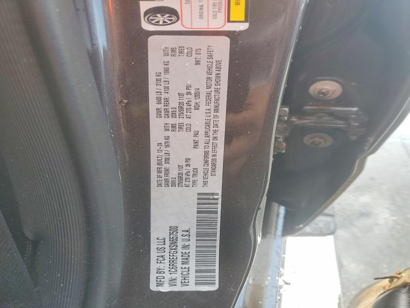 48023966 :رقم المزاد ، 1C6RREFGXSN657500 vin ، 2025 Ram 1500 مزاد بيع