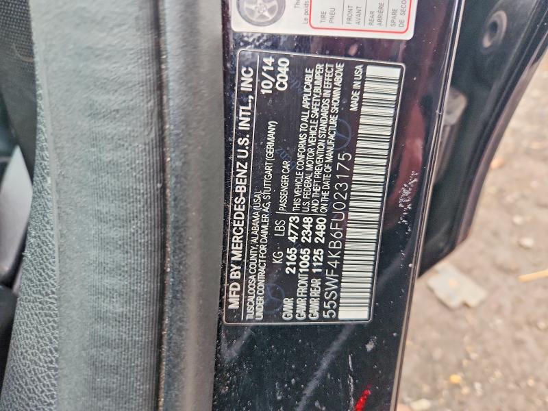 Aukcja sprzedaży 2015 Mercedes-benz C, vin: 55SWF4KB6FU023175, numer aukcji: 42074826