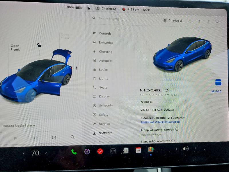 Aukcja sprzedaży 2019 Tesla Model 3, vin: 5YJ3E1EA2KF299372, numer aukcji: 45887476