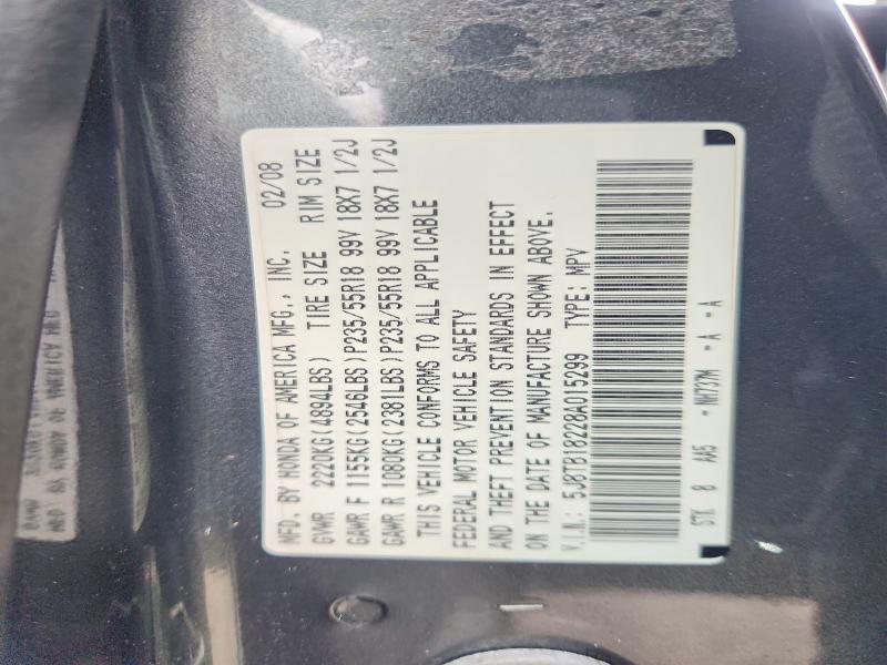 Продаж на аукціоні авто 2008 Acura Rdx, vin: 5J8TB18228A015299, номер лоту: 46699806