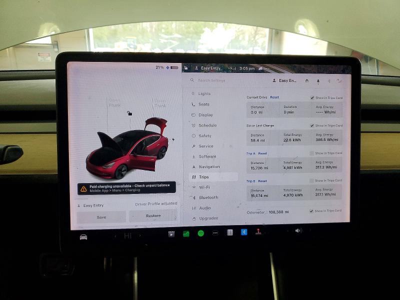 Aukcja sprzedaży 2019 Tesla Model 3, vin: 5YJ3E1EA1KF482567, numer aukcji: 41969966