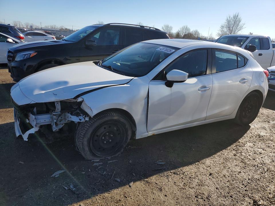 2014 Mazda Mazda3 Spo მანქანა იყიდება აუქციონზე, vin: JM1BM1L7XE1153031, აუქციონის ნომერი: 42079326