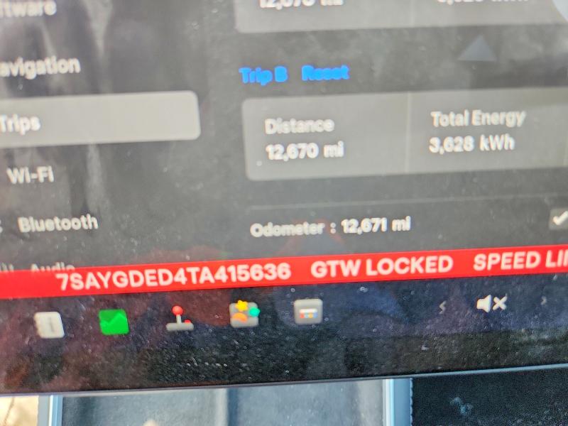 46437366 :رقم المزاد ، 7SAYGDED4TA415636 vin ، 2026 Tesla Model Y مزاد بيع
