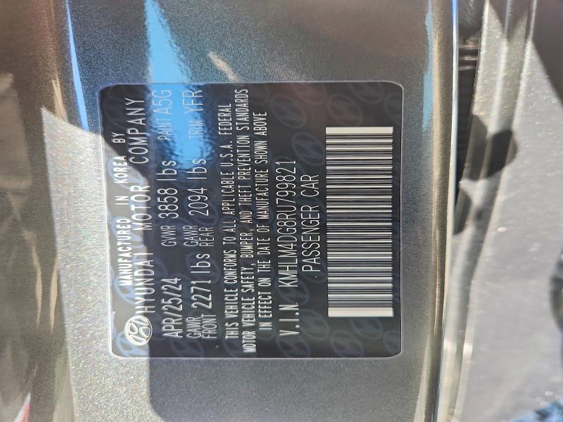 Продаж на аукціоні авто 2024 Hyundai Elantra, vin: KMHLM4DG8RU799821, номер лоту: 46533936