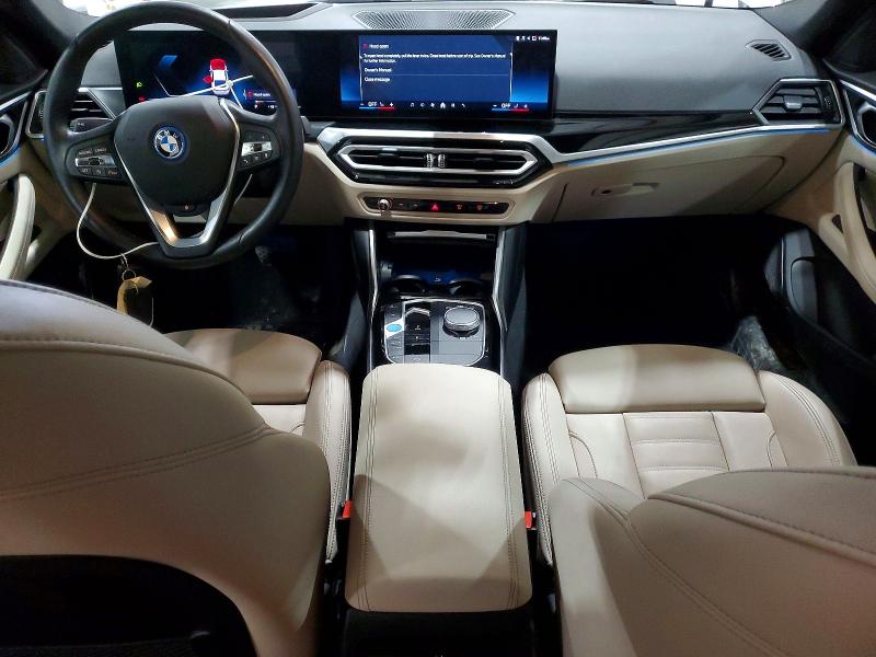 2024 Bmw I4 მანქანა იყიდება აუქციონზე, vin: WBY83FB07RFS48104, აუქციონის ნომერი: 45543836