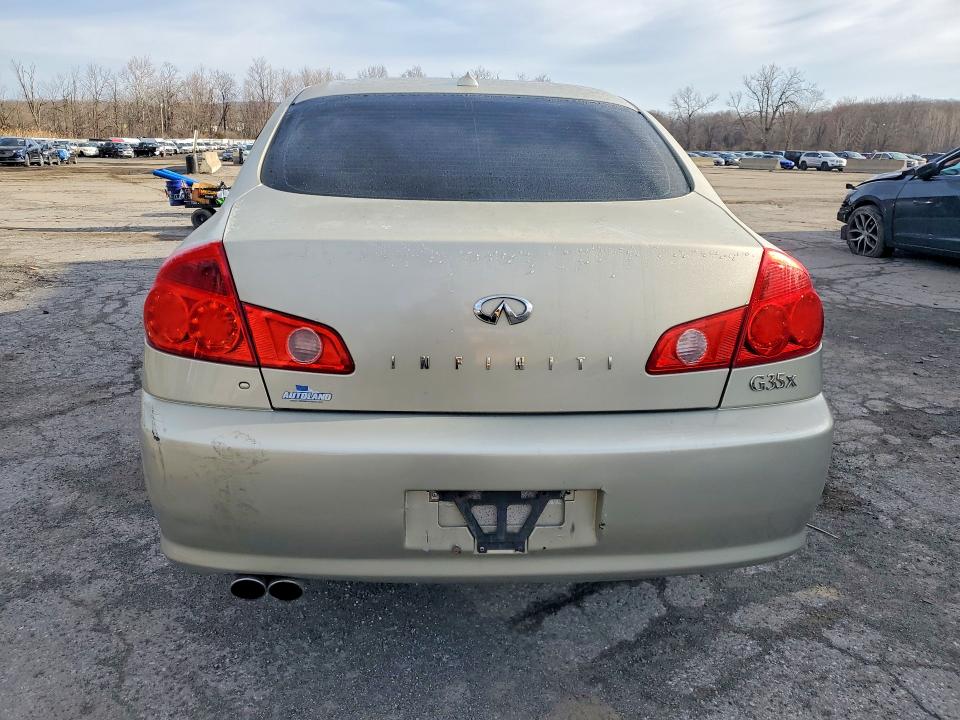 47061186 :رقم المزاد ، JNKCV51FX6M601740 vin ، 2006 Infiniti G35 مزاد بيع