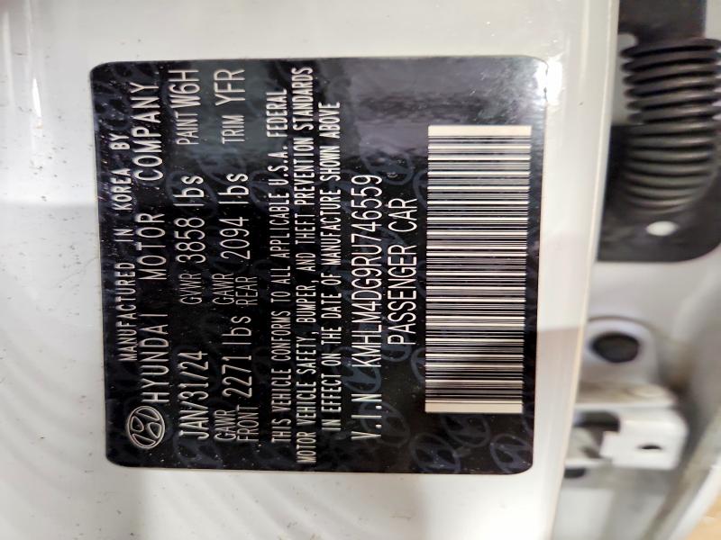 46342566 :رقم المزاد ، KMHLM4DG9RU746559 vin ، 2024 Hyundai Elantra مزاد بيع