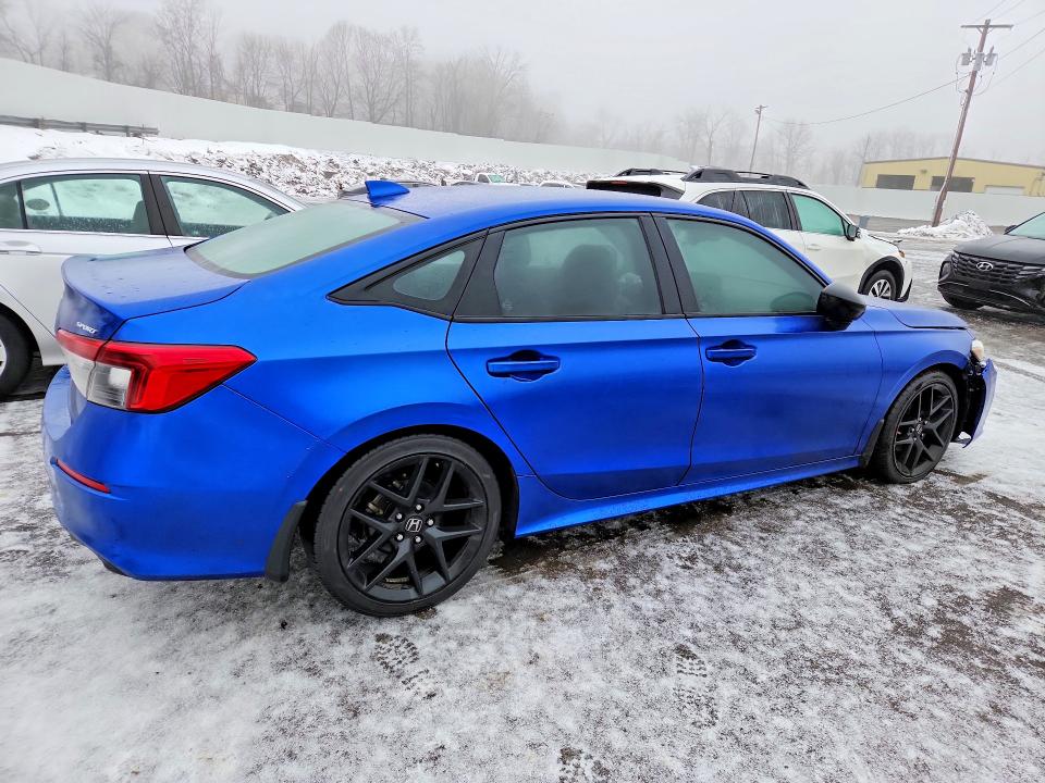 2022 Honda Civic მანქანა იყიდება აუქციონზე, vin: 2HGFE2F53NH513015, აუქციონის ნომერი: 79296575