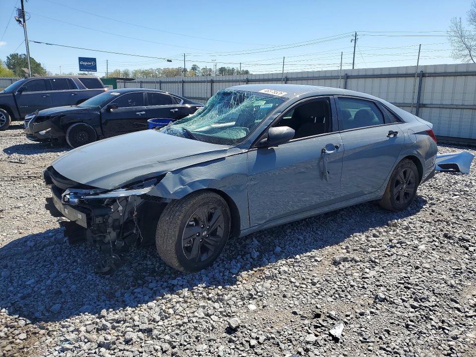 2022 Hyundai Elantra მანქანა იყიდება აუქციონზე, vin: KMHLM4AG7NU322084, აუქციონის ნომერი: 46578526