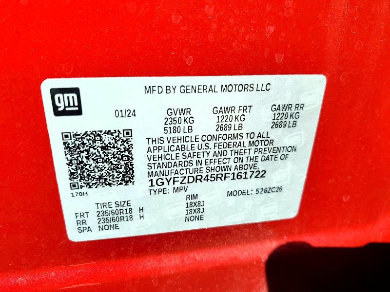 Aukcja sprzedaży 2024 Cadillac Xt4, vin: 1GYFZDR45RF161722, numer aukcji: 79294775