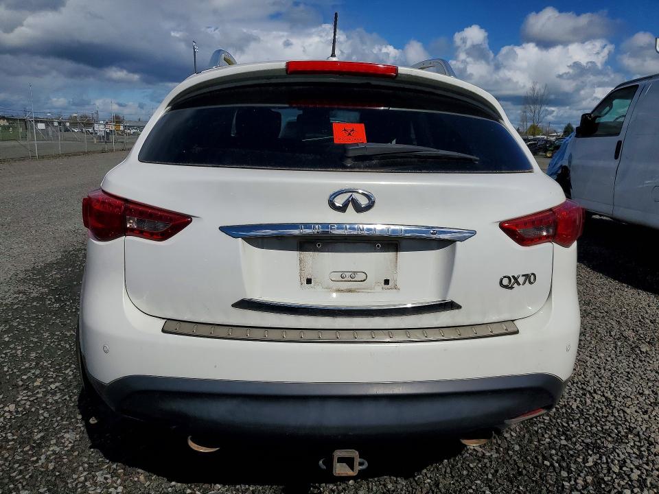 2015 Infiniti Qx70 მანქანა იყიდება აუქციონზე, vin: JN8CS1MW6FM482264, აუქციონის ნომერი: 47203536