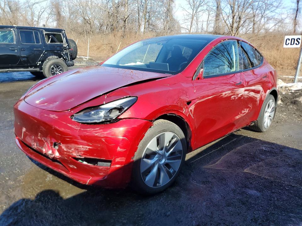 Продажа на аукционе авто 2024 Tesla Model Y, vin: 7SAYGDED1RF093274, номер лота: 79999985
