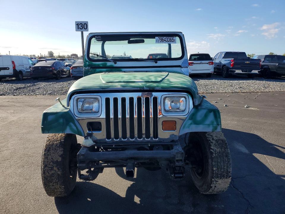 79643365 :رقم المزاد ، 2J4FY19P9MJ137824 vin ، 1991 Jeep Wrangler / Yj مزاد بيع