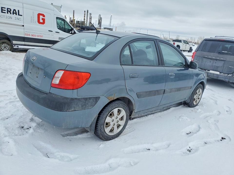 2008 Kia Rio მანქანა იყიდება აუქციონზე, vin: KNADE123686433473, აუქციონის ნომერი: 46815906