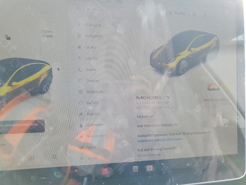2023 Tesla Model Y მანქანა იყიდება აუქციონზე, vin: 7SAYGDEE2PA063770, აუქციონის ნომერი: 41774816