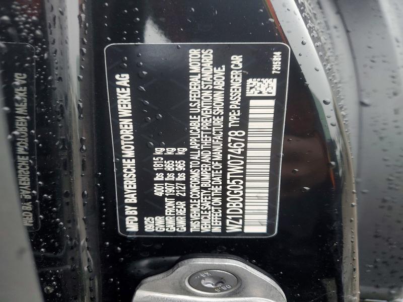 Aukcja sprzedaży 2026 Toyota Gr Supra, vin: WZ1DB0G05TW074678, numer aukcji: 79886175