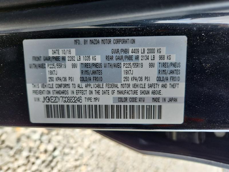 Aukcja sprzedaży 2016 Mazda Cx-5, vin: JM3KE2DY7G0883246, numer aukcji: 47077076