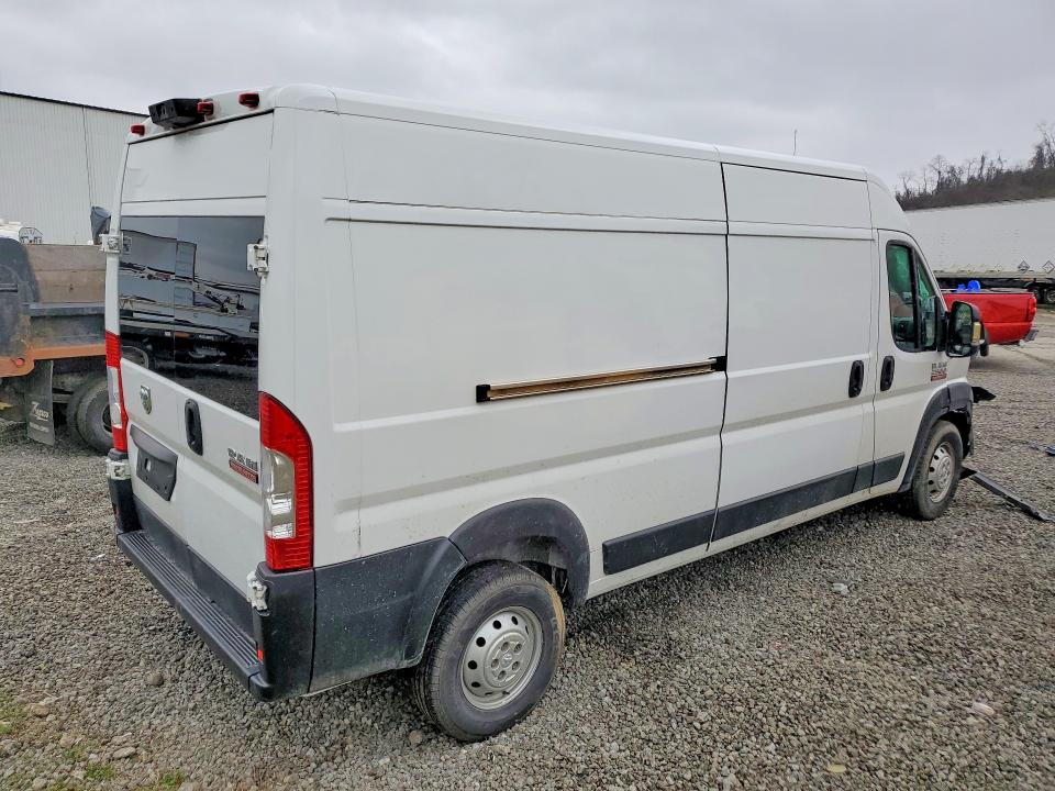 41909136 :رقم المزاد ، 3C6LRVDG3ME510743 vin ، 2021 Ram Promaster 2500 مزاد بيع