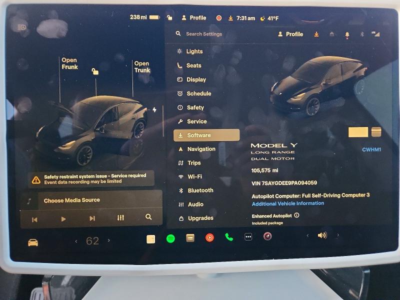 Продажа на аукционе авто 2023 Tesla Model Y, vin: 7SAYGDEE9PA094059, номер лота: 46488076