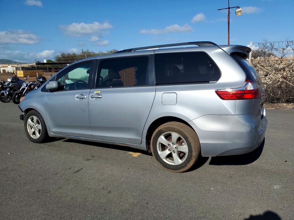 2017 Toyota Sienna მანქანა იყიდება აუქციონზე, vin: 5TDKZ3DC6HS808544, აუქციონის ნომერი: 47613726
