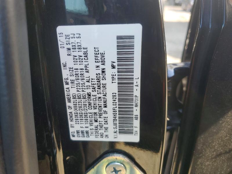 Aukcja sprzedaży 2015 Acura Rdx, vin: 5J8TB4H56FL024293, numer aukcji: 47892736
