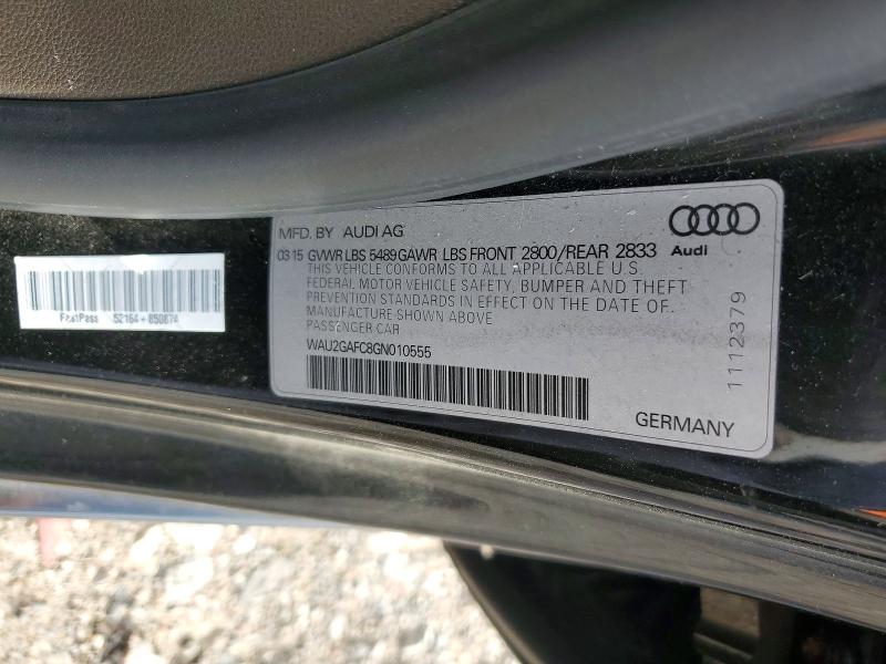 46410646 :رقم المزاد ، WAU2GAFC8GN010555 vin ، 2016 Audi A7 مزاد بيع