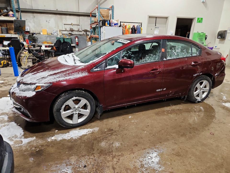 2015 Honda Civic Ex 4dr მანქანა იყიდება აუქციონზე, vin: 2HGFB2F55FH048229, აუქციონის ნომერი: 45489536
