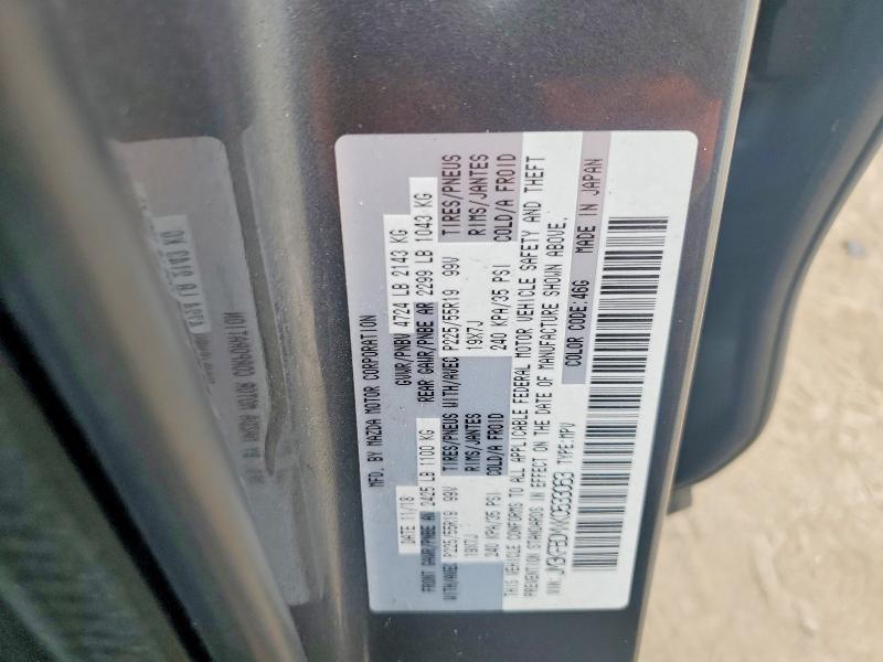 48048396 :رقم المزاد ، JM3KFBDMXK0533063 vin ، 2019 Mazda Cx-5 مزاد بيع