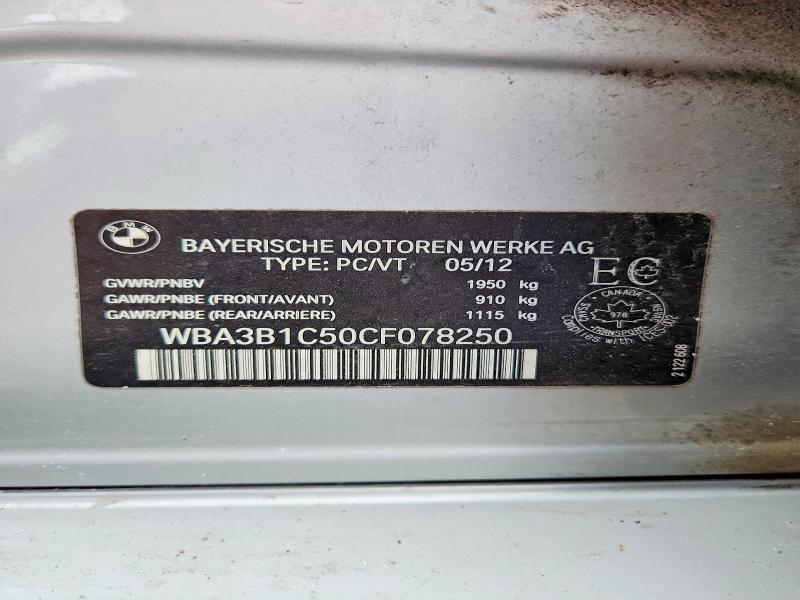 Продажа на аукционе авто 2012 Bmw 320, vin: WBA3B1C50CF078250, номер лота: 79983255