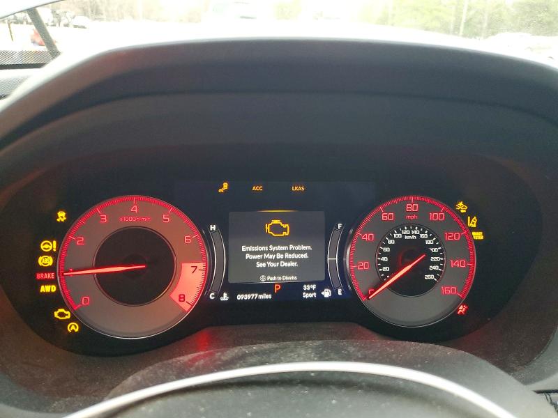 46443746 :رقم المزاد ، 5J8TC2H64LL000936 vin ، 2020 Acura Rdx مزاد بيع