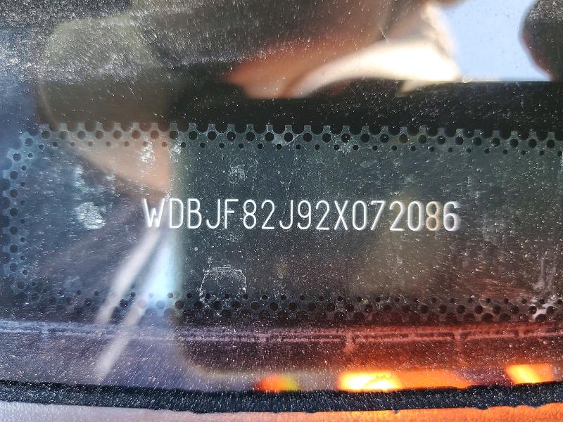 2002 Mercedes-benz E მანქანა იყიდება აუქციონზე, vin: WDBJF82J92X072086, აუქციონის ნომერი: 46494396