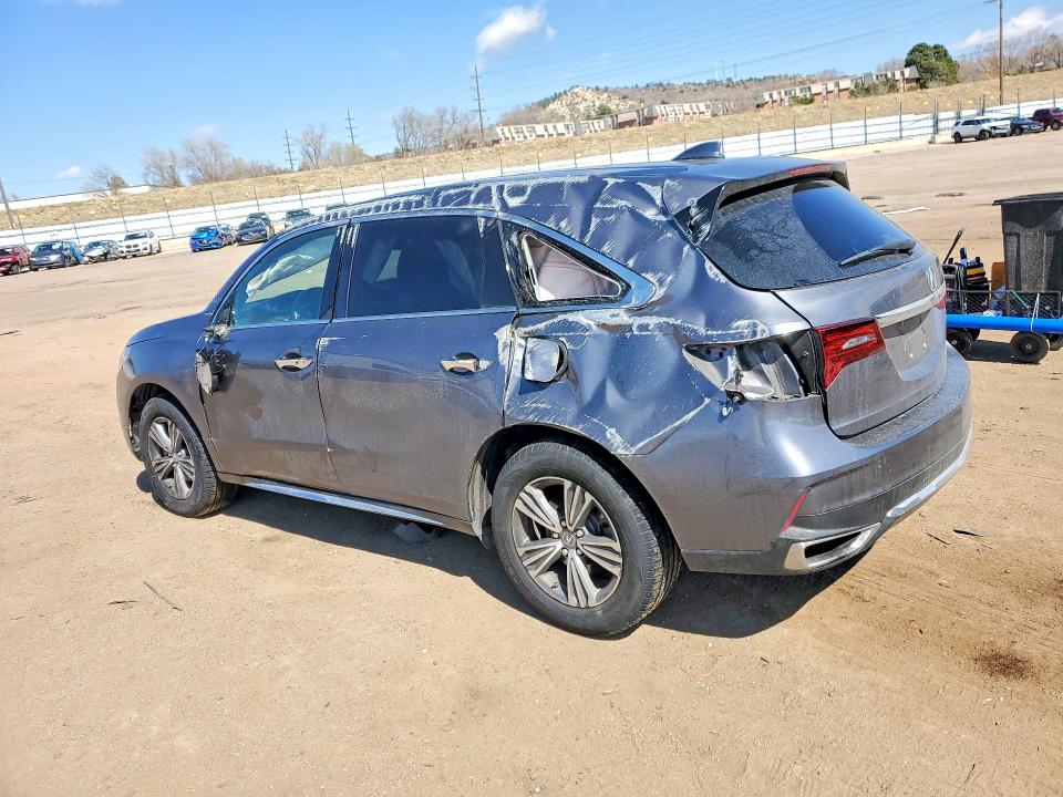 45564426 :رقم المزاد ، 5J8YD4H35KL016503 vin ، 2019 Acura Mdx مزاد بيع