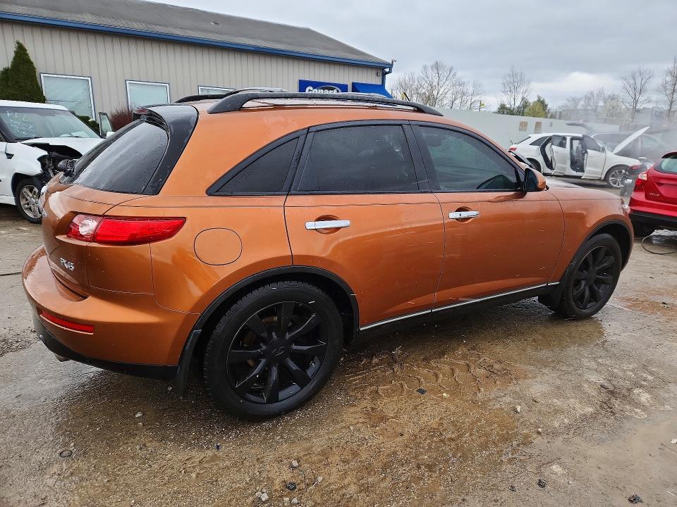 46270826 :رقم المزاد ، JNRBS08W53X001488 vin ، 2003 Infiniti Fx45 مزاد بيع