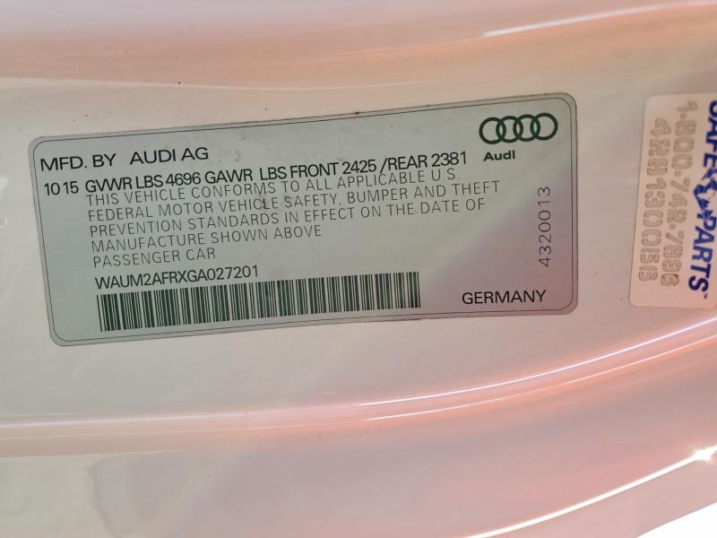 Продажа на аукционе авто 2024 Audi A5, vin: WAUM2AFRXGA027201, номер лота: 79180855
