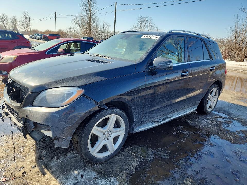 2015 Mercedes-benz Ml მანქანა იყიდება აუქციონზე, vin: 4JGDA2EB6FA545994, აუქციონის ნომერი: 79415775