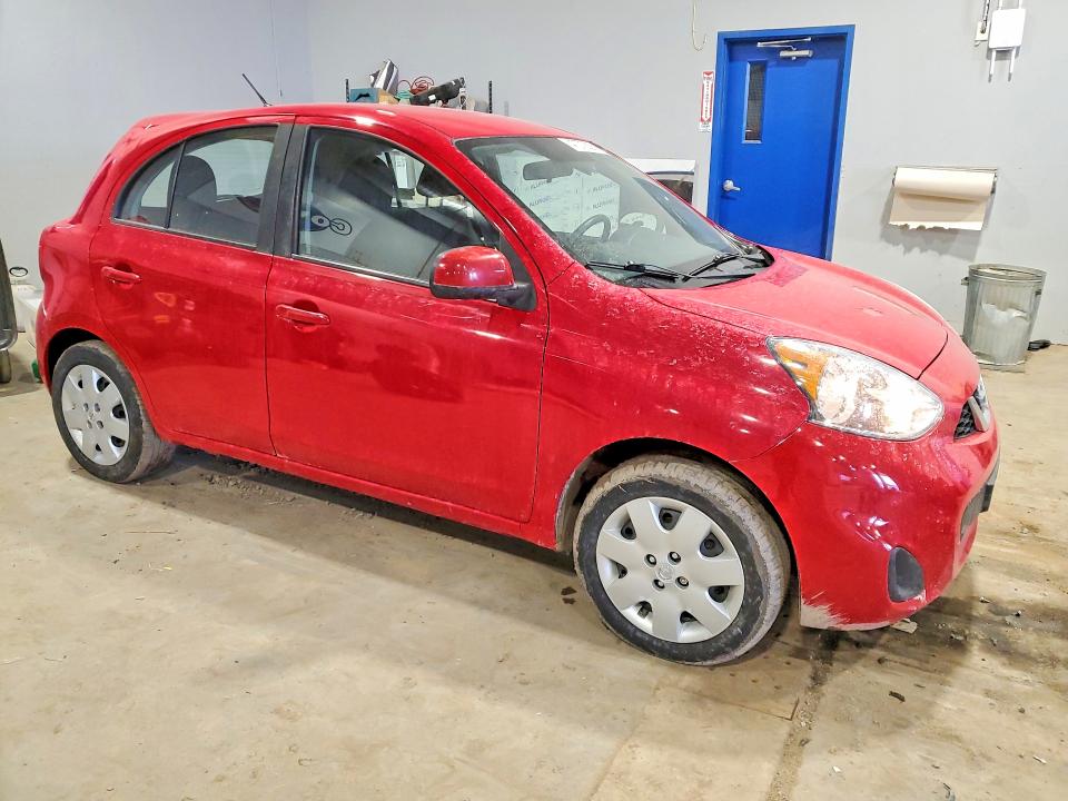 2017 Nissan Micra მანქანა იყიდება აუქციონზე, vin: 3N1CK3CP2HL238628, აუქციონის ნომერი: 47370636