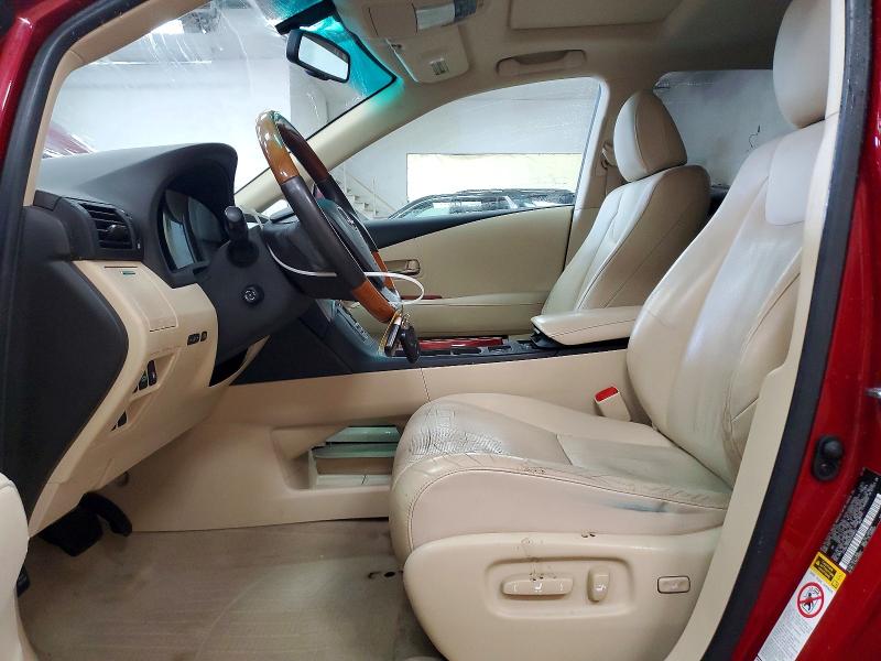 46273756 :رقم المزاد ، 2T2BK1BA6AC009853 vin ، 2010 Lexus Rx 350 مزاد بيع