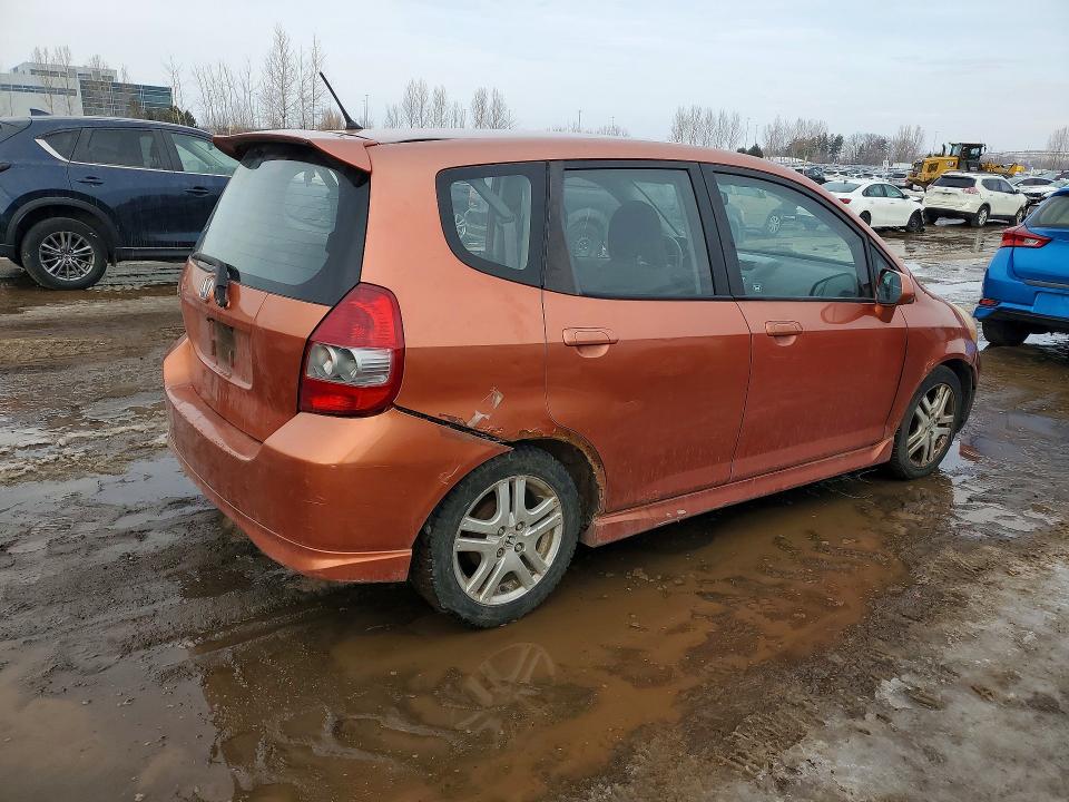 79340765 :رقم المزاد ، JHMGD38607S804311 vin ، 2007 Honda Fit مزاد بيع