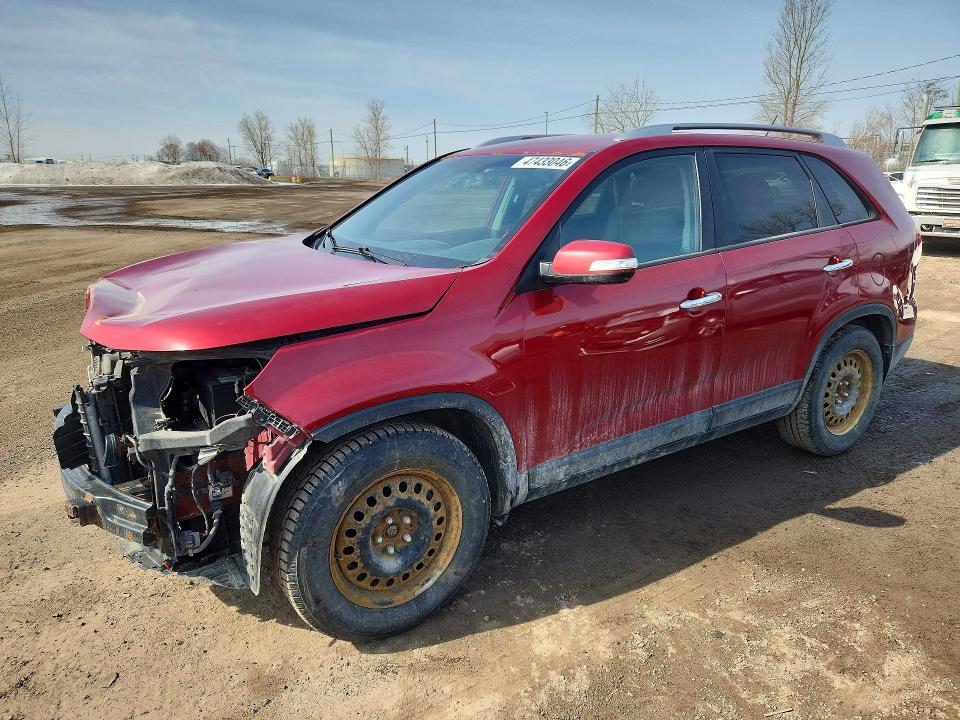 47433046 :رقم المزاد ، 5XYKT3A64EG521518 vin ، 2014 Kia Sorento مزاد بيع
