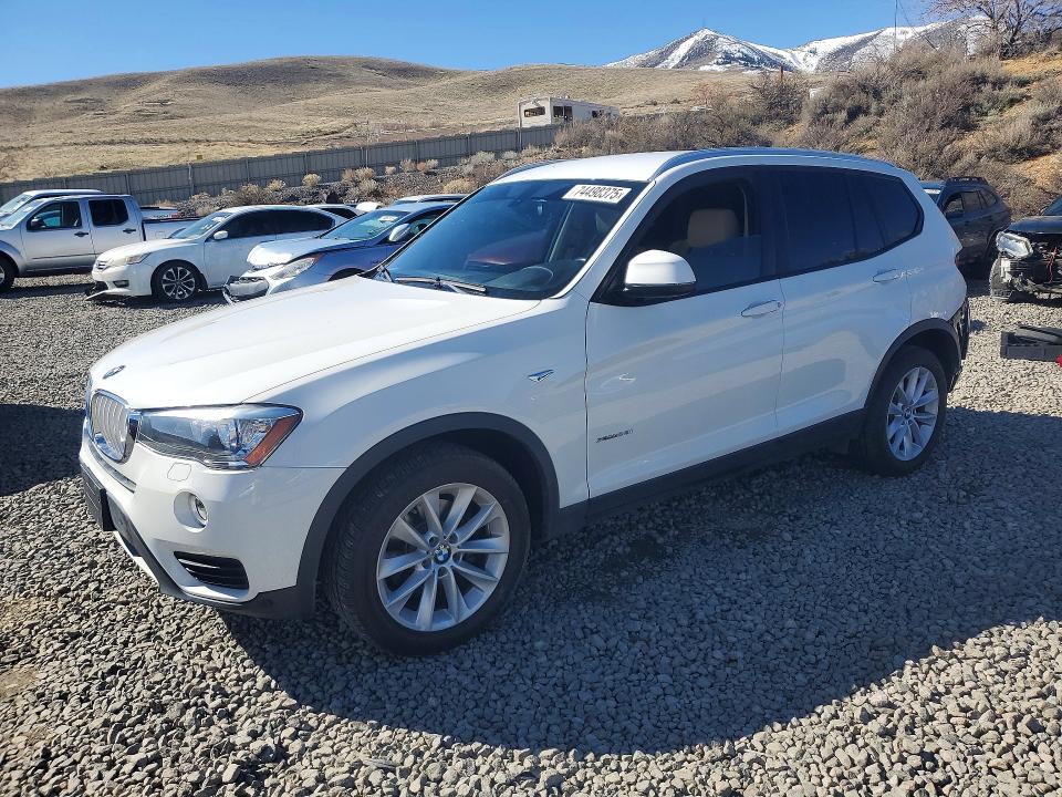 2017 Bmw X3 მანქანა იყიდება აუქციონზე, vin: 5UXWX9C57H0T06589, აუქციონის ნომერი: 74498375