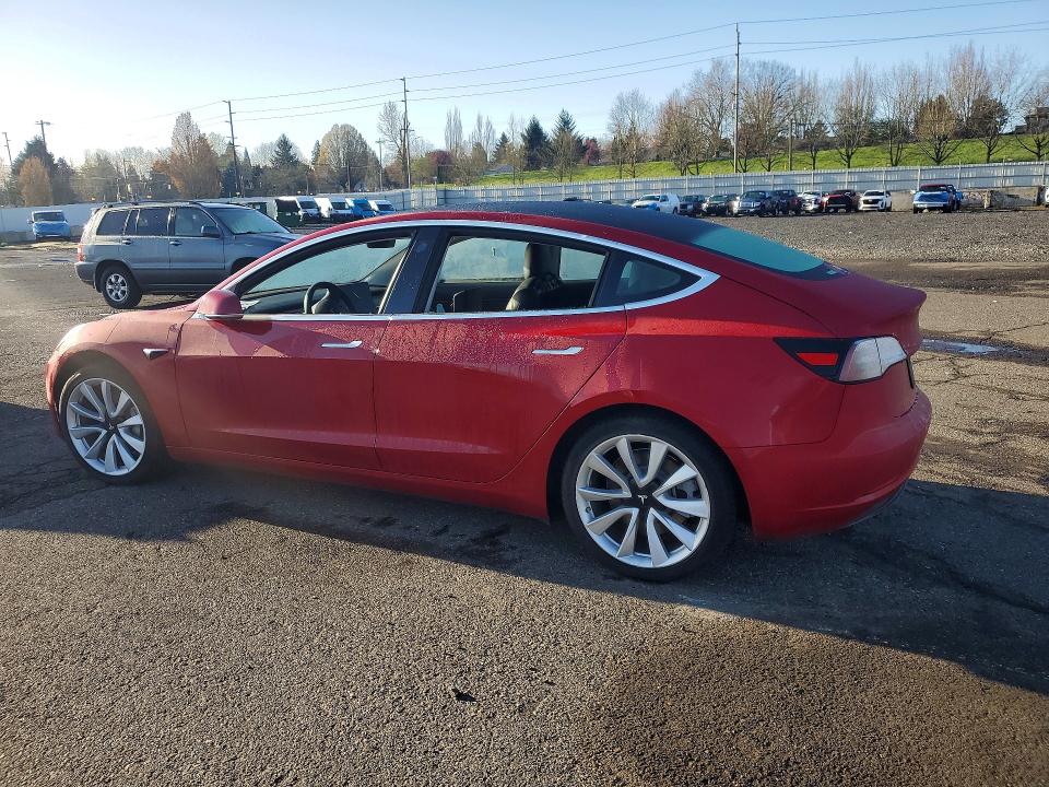 2019 Tesla Model 3 მანქანა იყიდება აუქციონზე, vin: 5YJ3E1EB5KF418587, აუქციონის ნომერი: 47576106